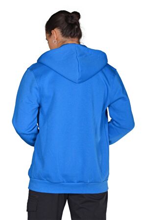 Diadora İmola - Erkek Saks Pamuklu Tam Fermuarlı Spor Sweatshirt - DDTAM1050049