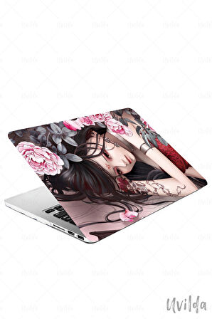 MacBook Air 15 A3114 A2941 uyumlu Japon-8 Notebook Msoft Güllerin Koynunda