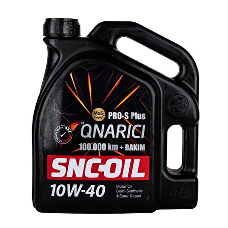 Snc 10w/40 100+ Pro S Plus Onarıcı 4Lt  (Dizel & Benzinli)