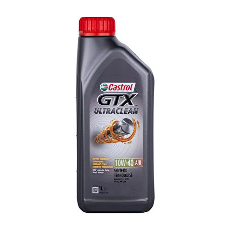 Castrol Gtx Ulraclean 10w/40 A3/B4 1Lt  (Dizel & Benzinli)