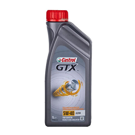 Castrol Gtx 5w/40 A3/B4 1Lt  (Dizel & Benzinli)