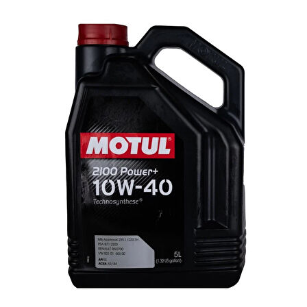 Motul 2100 Power+ 10w/40 5 Lt (Dizel & Benzinli)