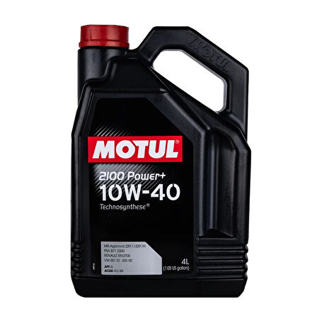 Motul 2100 Power+ 10w/40 4 Lt (Dizel & Benzinli)