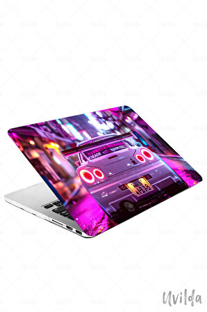 MacBook Air 13.3 A2337 A2179 A1932 uyumlu Otomo-14 Msoft Koruma Skyline R34 Beyaz