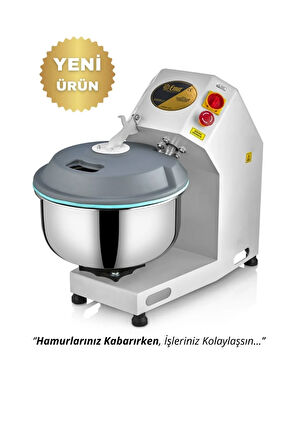 Emir 10 Kg Hamur Yoğurma Makinesi Kapaklı Yeni Model