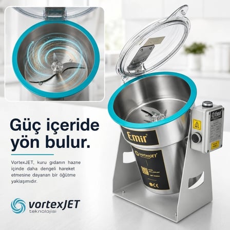 Kadayıf Çekme Makinası Öğütücü Değirmen Makinesi 1500 Gr 28000 Devir