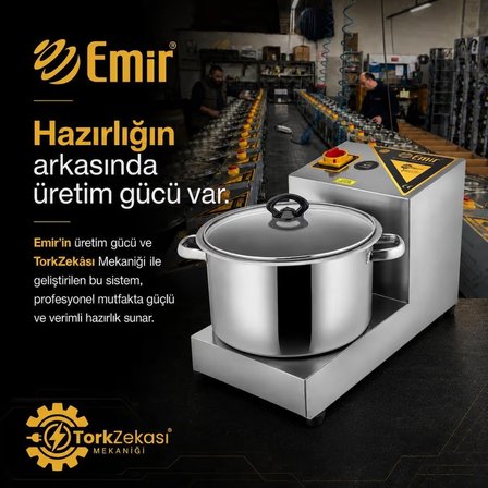 Emir Komple Paslanmaz Çelik Soğan Doğrama Lahmacun Içi Hazırlama Makinesi Makinası 13 Litre