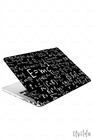 MacBook Air 15 A3114 A2941 uyumlu Kaos-14 UV Lans Msoft E=mc2