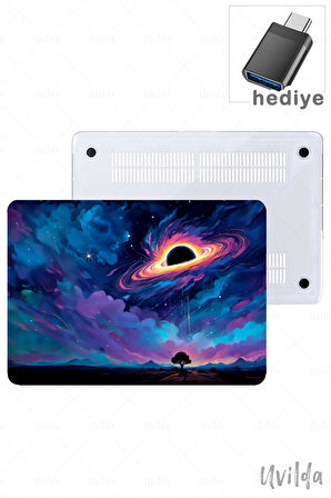MacBook Pro 16 A2780 uyumlu Kaos-6 Msoft Kab Kozmik Gökyüzü