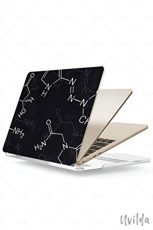 MacBook Air 13.6 A3113 A2681 uyumlu Kaos-5 PVC Msoft Kapak Kimya Sembol