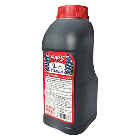 Tunas Üzüm Pekmezi 600 Gr Plastik x 2 Adet (1200 gr)
