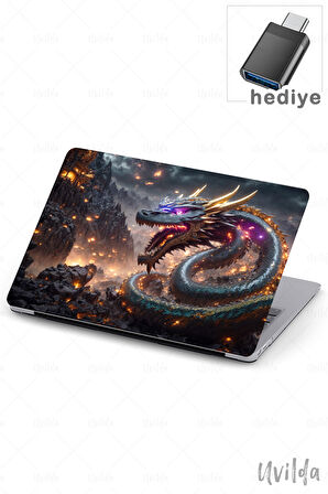 MacBook Air 13.3 A2337 A2179 A1932 uyumlu Nefes-15 Sert Msoft Ejderha Işıklar