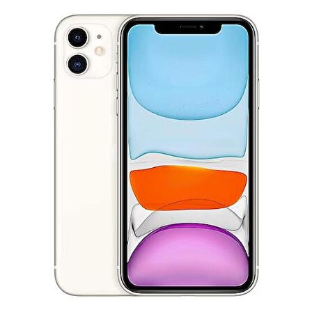 Apple iPhone 11 White 64GB Yenilenmiş C Kalite (12 Ay Garantili)