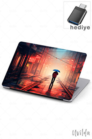 MacBook Air 13.3 A2337 A2179 A1932 uyumlu Derin 7 Sert Msoft Yağmurlu Bir Gece