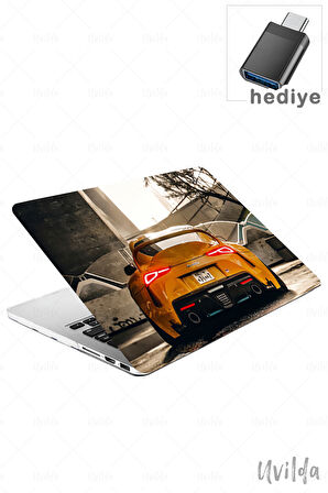 MacBook Pro 16 A2485 uyumlu Otomo-31 UVMsoft Sarı Supra MK5