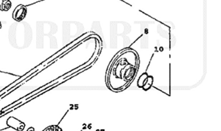 -Yamaha Bws 100 O-Ring