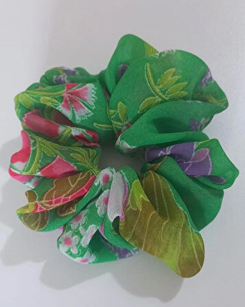 Melff Kadın Lastikli Pullu Simit Scrunchie Toka