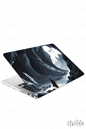 MacBook Air 13.3 A2337 A2179 A1932 uyumlu Nefes-17 UV Msoft Desen Araştırmacı