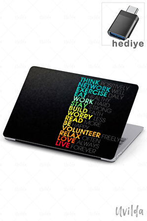 MacBook Air 13.3 A2337 A2179 A1932 uyumlu Nefes-10 Msoft Koruyucu Kendini Düşün