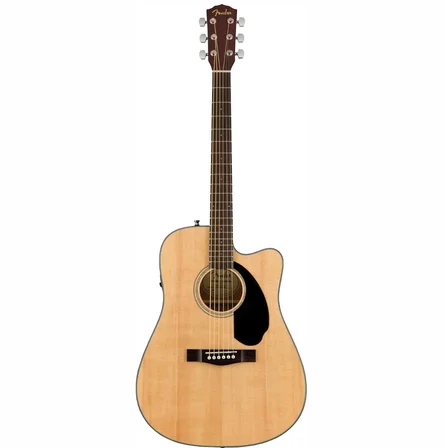 Fender CD-60SCE Elektro Akustik Gitar Naturel WN