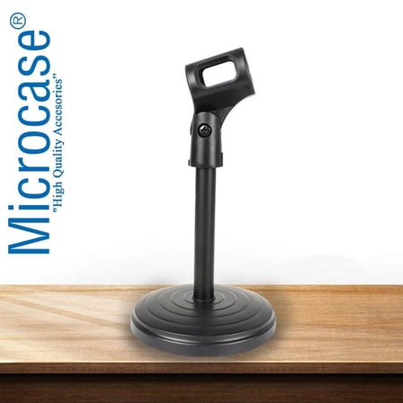 Metal Ayaklı Masaüstü Mikrofon Ayaklığı Tutucu Stand - AL2323