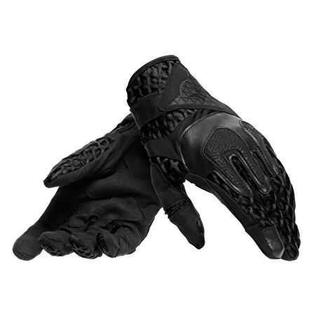 DAINESE AIR-MAZE UNISEX GLOVES BLACK YAZLIK ELDİVEN