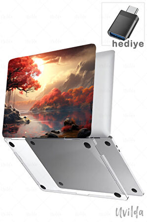 MacBook Air 15 A3114 A2941 uyumlu Japon-2 Msoft Darbe Emici Ütopya