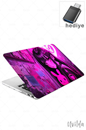 MacBook Pro 16 A2485 uyumlu Japon-18 Msoft Ultra HD Pembe Düşler