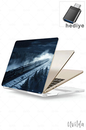 MacBook Pro 13 A2338 A2289 A2251 A2159 A1989 A1708 A1706 uyumlu Kaos-18 HD Ultra Msoft Kara Tren ve Sis
