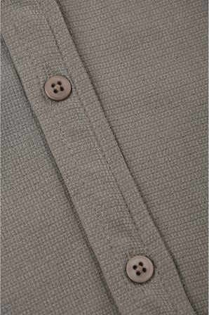 RizzUP Toprak Slim Fit Örme Kumaş Likralı Erkek Gömlek – Nefes Alan Esnek ve Modern Tasarım 2602604
