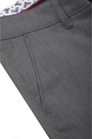 RizzUP Erkek Antrasit Modern Fit Likralı Kumaş Pantolon Günlük & Ofis Kullanımı 2602020