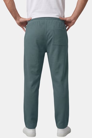 RizzUP Yeşil Baggy Style Likralı Lastikli İpli Erkek Spor Pantolon 2600262