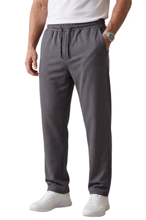 RizzUP Füme Baggy Style Likralı Lastikli İpli Erkek Spor Pantolon 2600262