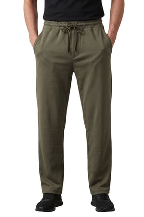RizzUP Haki Baggy Style Likralı Lastikli İpli Erkek Spor Pantolon 2600262
