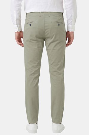RizzUP Erkek Yeşil Slim Fit Pamuklu Likralı Chino Spor Pantolon 2601745
