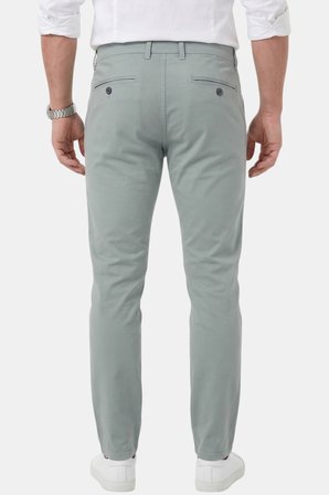 RizzUP Erkek Açık Yeşil Slim Fit Pamuklu Likralı Chino Spor Pantolon 2601745
