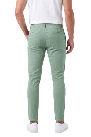 RizzUP Erkek Slim Fit Likralı Yeşil Jogger Pantolon – Beli Lastikli İpli Esnek Spor Pantolon 2700523