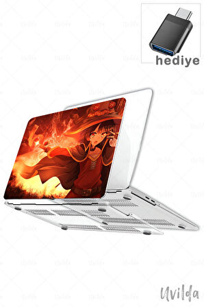 MacBook Pro 14 A3401 A3185 A3112 A2992 A2918 A2779 A2442 uyumlu Japon-13 Msoft Premium UV Megumin