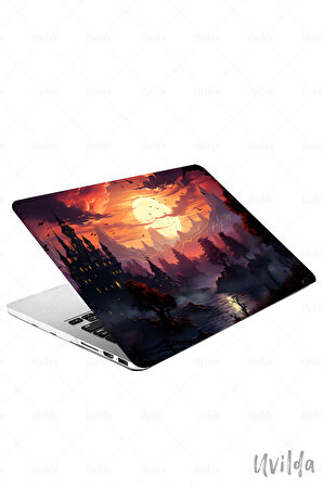 MacBook Air 13.3 A2337 A2179 A1932 uyumlu Kaos-12 Şeffaf Msoft Cadılar Bayramı