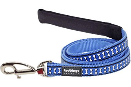 REDDİNGO REFLEKTÖRLÜ KEMİK DESENLİ MAVİ UZATMA L 25MM / 1,2 M