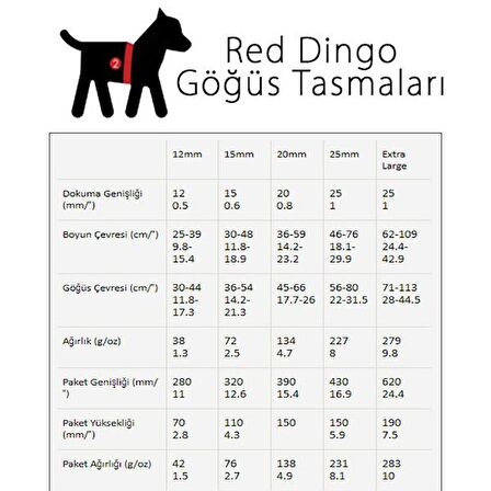 REDDİNGO ZİNCİR DESENLİ KÖPEK GÖĞÜS TASMASI S /15MM