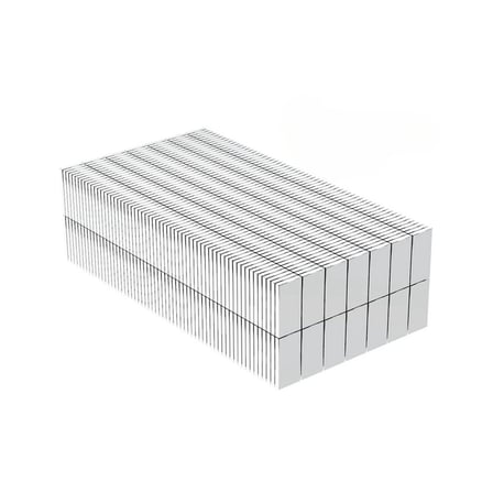 10 Adet 15x10x1.5 mm Köşeli Neodyum Mıknatıs N35 Magnet Dayanıklı Nikel Kaplama (  )