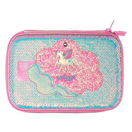 Smiggle - Lunar Mirror Hardtop Unicorn  Kalem Kutusu