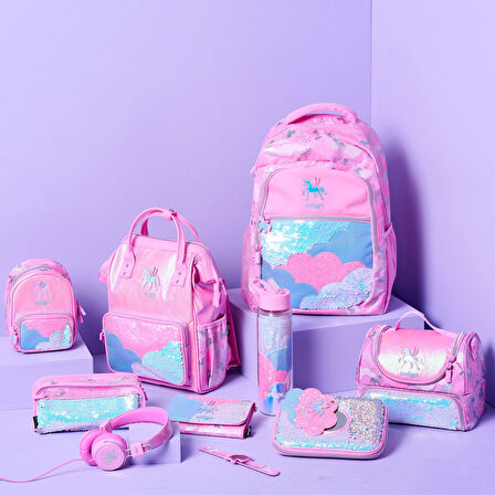 Smiggle - Lunar Mirror Hardtop Unicorn  Kalem Kutusu