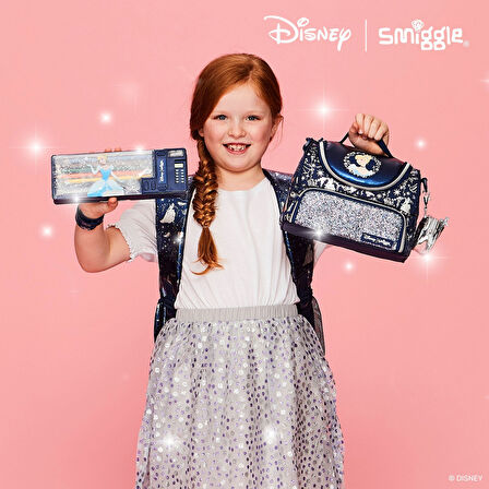 Smiggle - Disney Prenses Sindirella Hesap Makineli Otomatik Kalem Kutusu