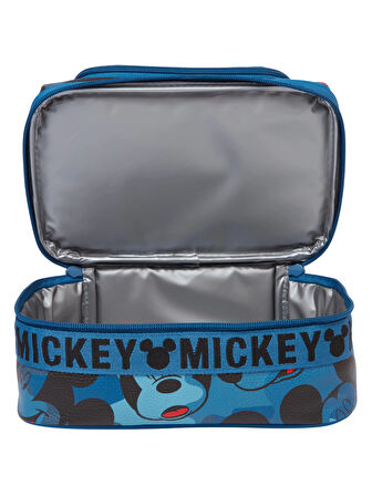 Smiggle - Mickey Mouse Çift Katlı Beslenme Çantası