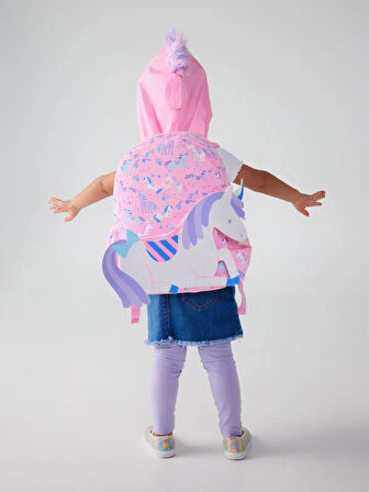 Smiggle - Glide Junior Kapşonlu Sırt Çantası