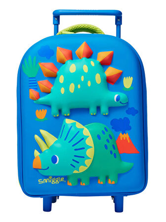 Smiggle - Glide Teeny Tiny Dino Hardtop Okul ve Seyahat Çantası