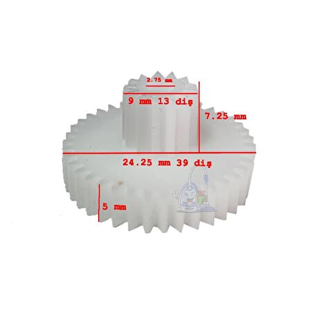 Sinbo SHB 3114 Blender Çırpıcı Dişli Kutusu Çift Dişlisi