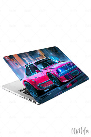 MacBook Air 15 A3114 A2941 uyumlu Otomo-3 Msoft Koruyucu BMW 635 CSI Kırmızı 